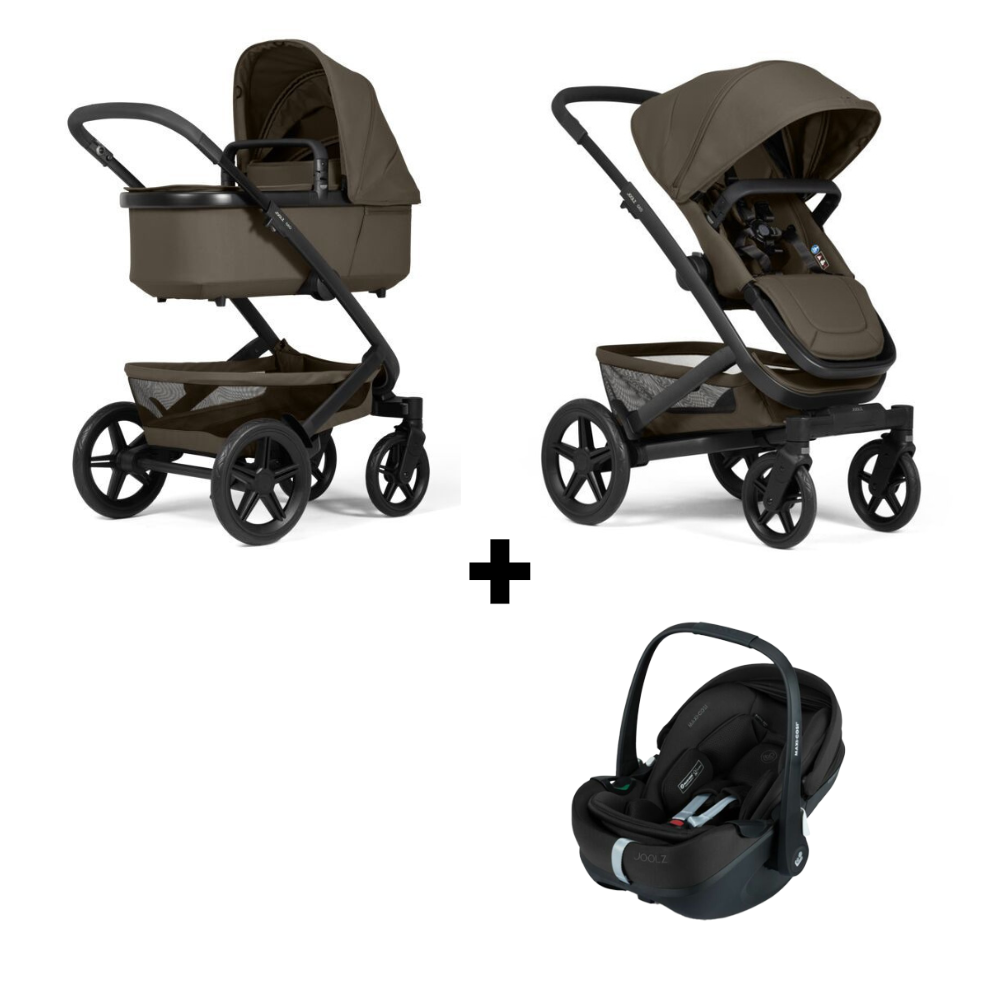 Kinderwagen Joolz Geo³ Hazel Brown Special Edition + Autostoel Joolz x Maxi-Cosi Pebble Pro 360