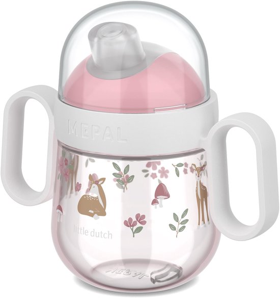 Mepal Mio antilekbeker Little Dutch - 200 ml - Makkelijk vast te houden - Kinderservies - Fairy Garden
